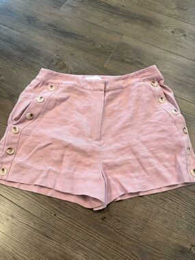 Lovers + Friends Side Button Shorts Size Medium